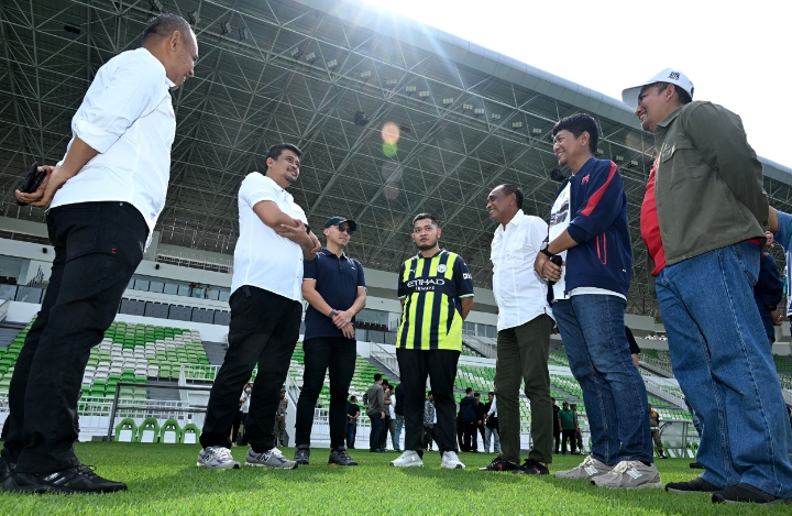 Bobby Nasution Dukung PSMS, Pastikan Stadion Utama Sumut Siap Digunakan
