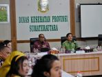 Kunjungi Dinas Kesehatan Sumut, Sekdaprov Ingatkan Sejumlah Program Prioritas Kesehatan