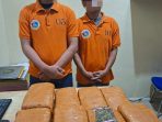 Polres Pelabuhan Belawan Gagalkan Peredaran 13 Kg Ganja, Dua Bandar Ditangkap