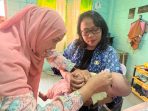 Puskesmas Medan Labuhan Gencar Lakukan Sweeping Imunisasi Lewat Program Penari
