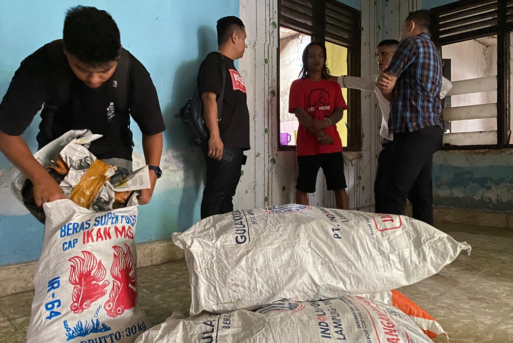 Digerebek Polrestabes Medan Gudang di Sunggal Jadi Tempat Penyimpanan Ganja
