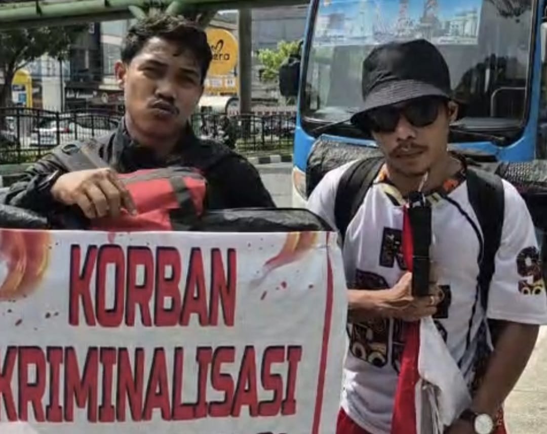Hari Ke 16, Kacak Alonso Korban Dugaan Kriminalisasi Jalan Kaki Menuju Istana