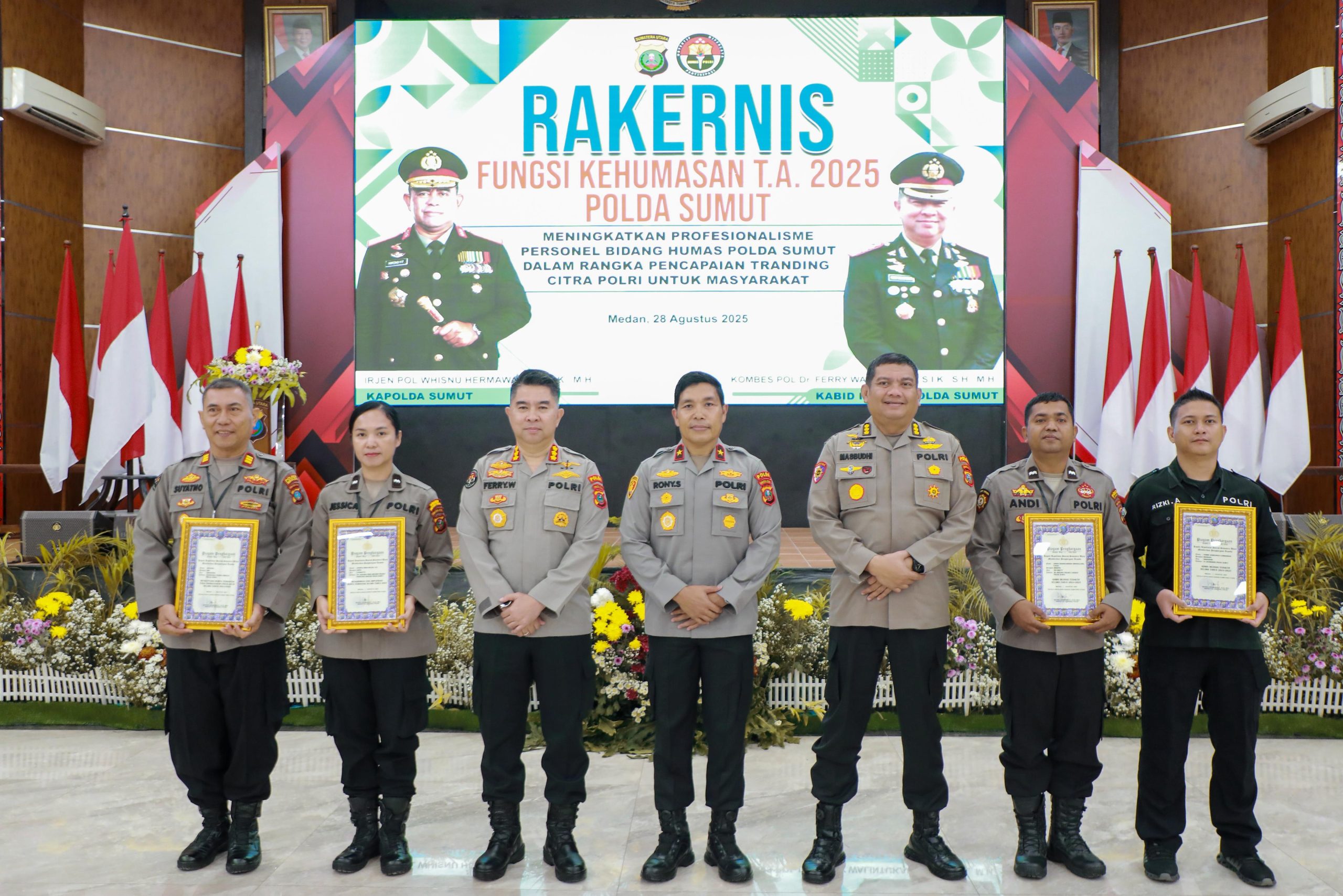 Bidhumas Polda Sumut Gelar Rakernis, Perkuat Peran Humas sebagai Ujung Tombak Citra Polri