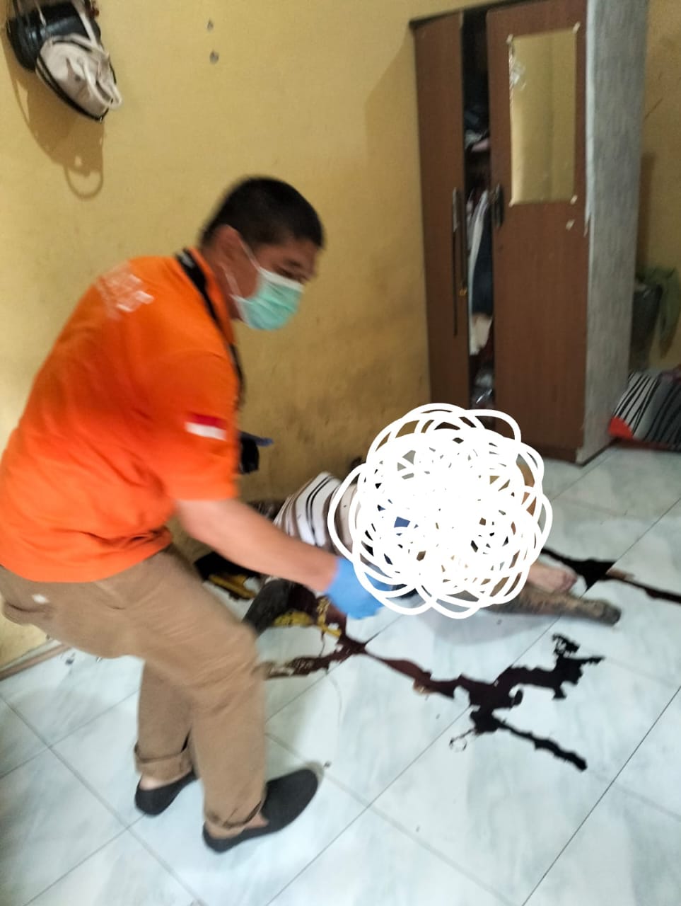 Geger Mayat Wanita Ditemukan Membusuk di Kamar Kos Kosan Tamtama Binjai