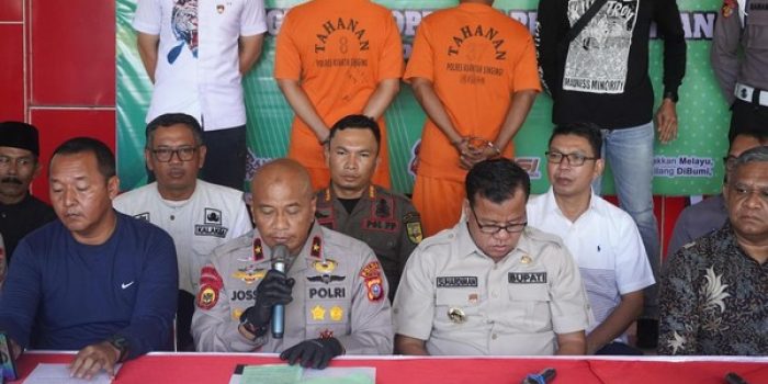 Operasi Bersih Kuantan di Riau: 24 Rakit PETI Dimusnahkan, 5 Pelaku Dijerat