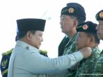 Presiden RI Prabowo Anugerahkan Jenderal Kehormatan untuk Sjafrie Sjamsoeddin-Herindra