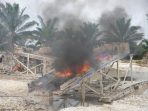 14 Hari Operasi PETI di Riau: 15 Tersangka Dijerat, 223 Rakit Dimusnahkan