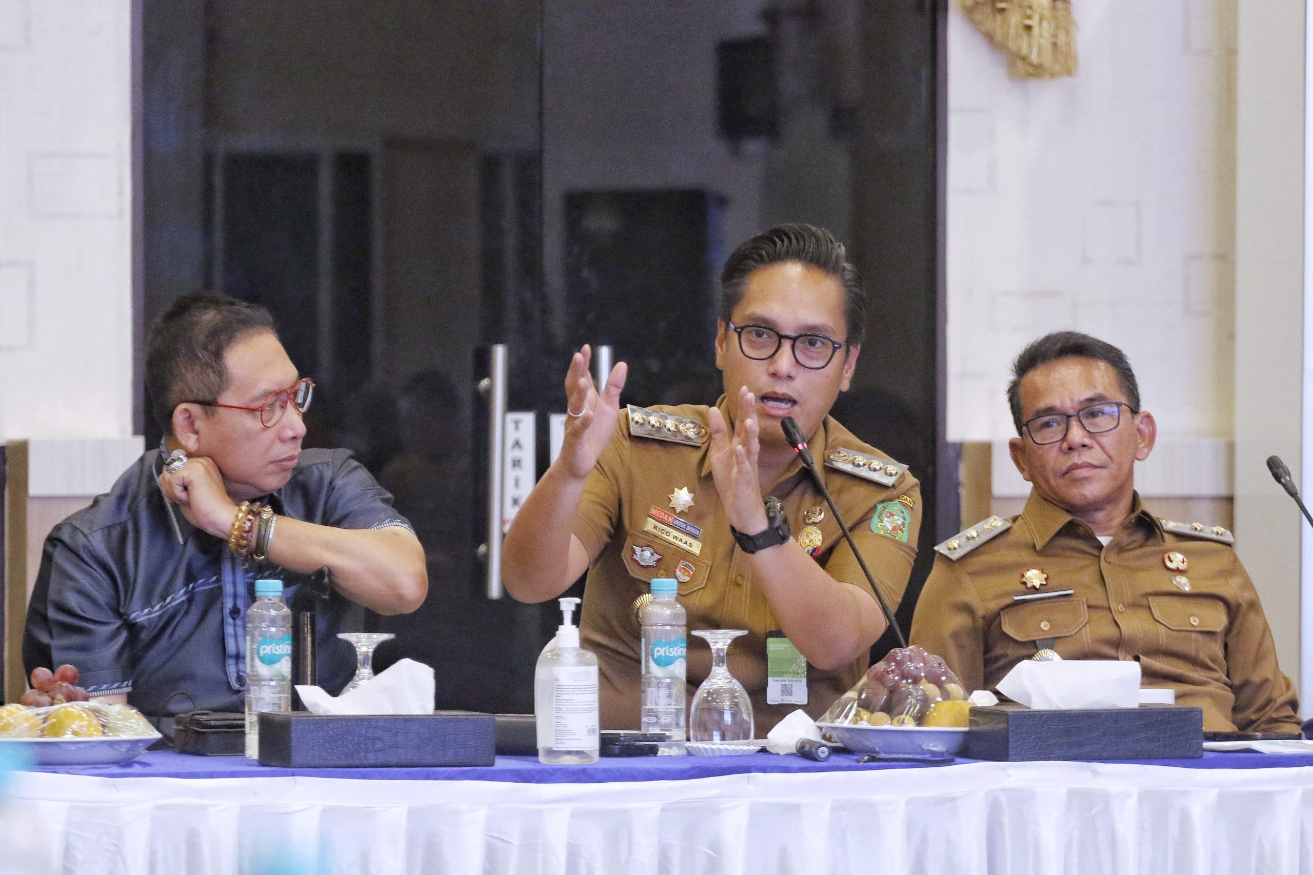 Rico Waas Bertekad Wujudkan Belawan Aman dari Tawuran