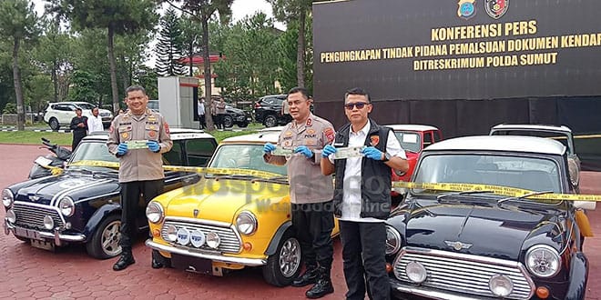 Pemalsuan Dokumen Mobil Antik, Polda Sumut Sebut Sudah Limpahkan Tersangka ke Jaksa