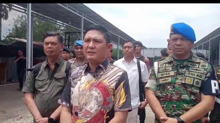 Tim Gabungan TNI - Polri Gerebek Diduga Gudang Pengoplosan Gas Bersubsidi di Marelan