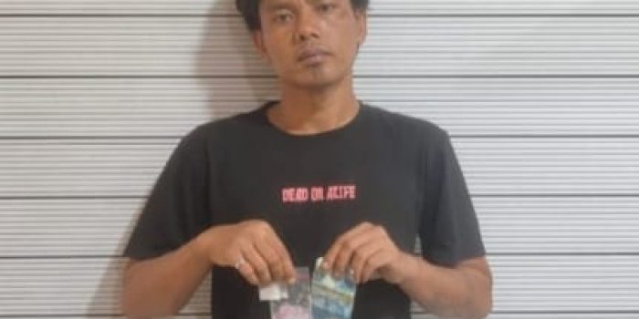 Pengedar Sabu Jalan Denai Ditangkap Polrestabes Medan, Terancam 12 Tahun Penjara 