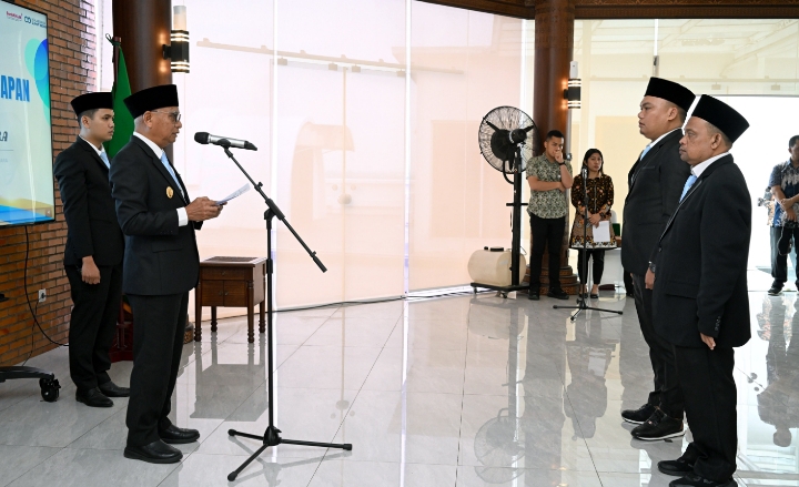 Wagub Sumut Lantik Direktur PT PPSU dan PD AIJ, Tekankan Lima Prinsip Tata Kelola