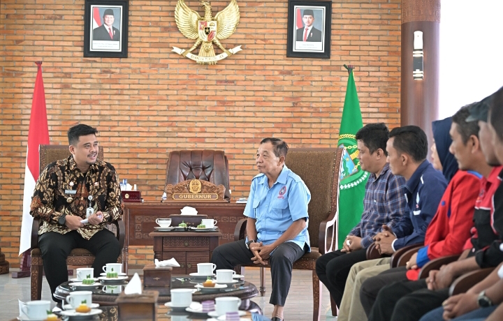 Bobby Nasution Bertemu Serikat Buruh, Bahas Lanjutan Kenaikan Upah dan Rumah Subsidi