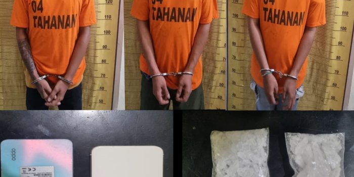 3 Bandar Narkoba Ditangkap Saat Transaksi di Jalan Binjai-Kuala