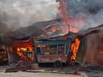 9 Kios di Pasar VII Marindal Terbakar, Tidak Ada Korban Jiwa