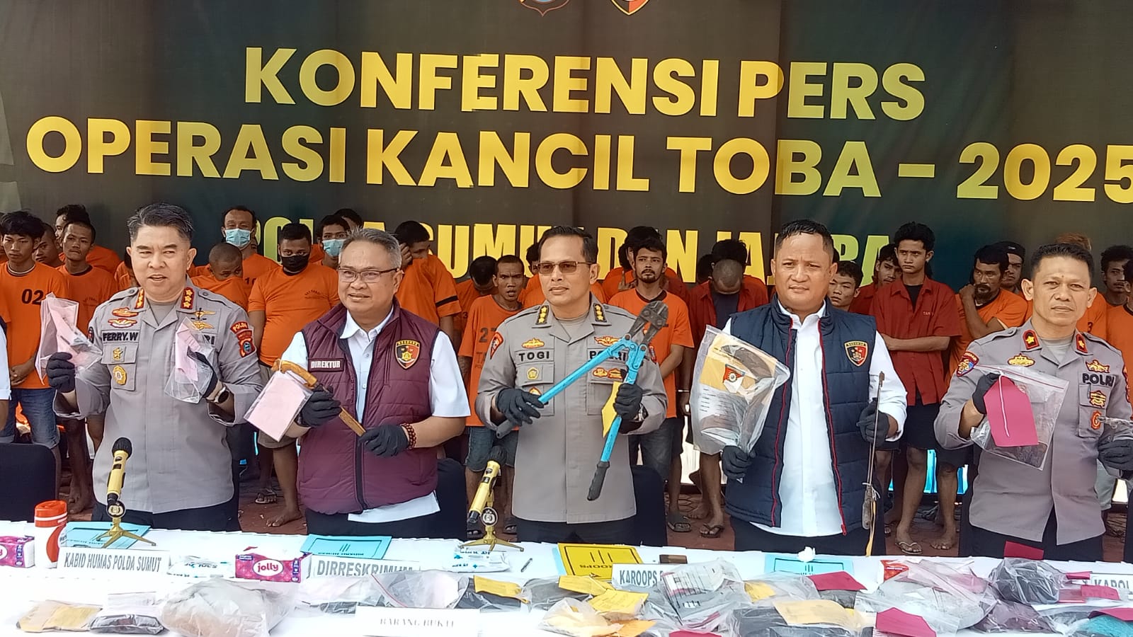 226 Penjahat 3C Terjaring Ops Kancil Toba 2025 226 Penjahat 3C Terjaring Ops Kancil Toba 2025