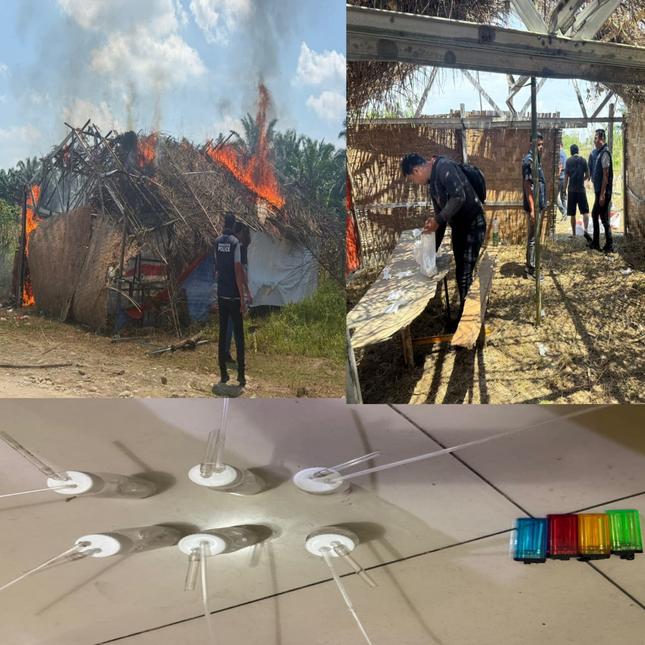 Polres Binjai Gerebek dan Bakar Barak Narkoba Jalan Samanhudi, Ditemukan Hanya Bong dan Mancis Polres Binjai Gerebek dan Bakar Barak Narkoba Jalan Samanhudi, Ditemukan Hanya Bong dan Mancis