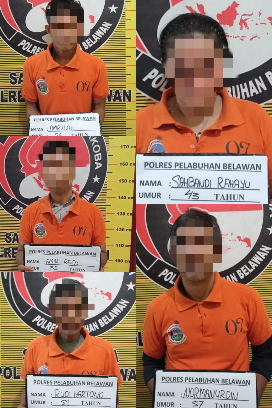 Sisir Lokasi Rawan Tawuran, Polisi Tangkap 5 Pelaku Narkoba