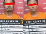 2 'Rayap Besi' di Jalan S Parman Medan Ditangkap