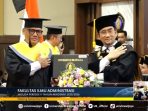 Sandang Gelar Doktor, Brigjen Pol Gidion Ikuti Prosesi Wisuda UB di Malang