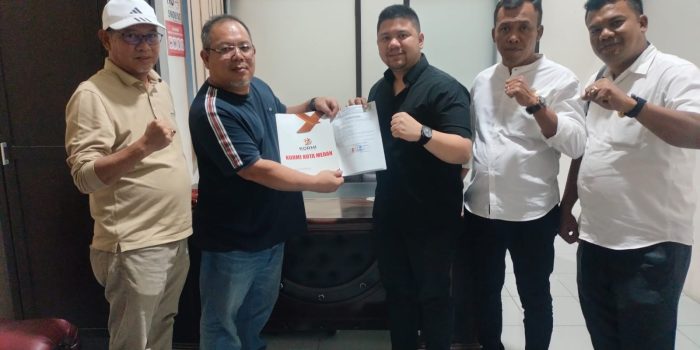 KORMI Medan Serahkan Surat Dukungan Resmi ke Daffasya Sinik