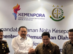 MoU Kemenpora - Kejagung Teken, Pengawasan Anggaran Pemuda dan Olahraga Diperketat