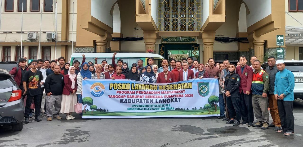 UISU Lepas Tim Tanggap Darurat Bencana Langkat dan Tapteng