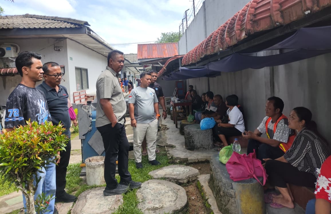 Pasca Bencana Alam, Lapas Sibolga Kembali Buka Layanan Kunjungan Keluarga WB