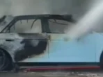 Mobil Listrik Mewah Milik Pejabat di Sumut Terbakar, Bikin Panik Warga