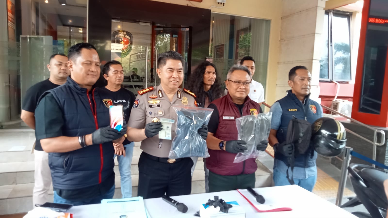 Jatanras Polda Sumut Tangkap Maling Seret Bocah SD di Marelan