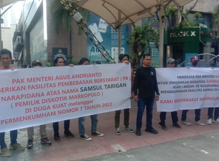 Mahasiswa Desak Bongkar Dugaan Fasilitas Mewah Napi di Lapas Kelas I Medan