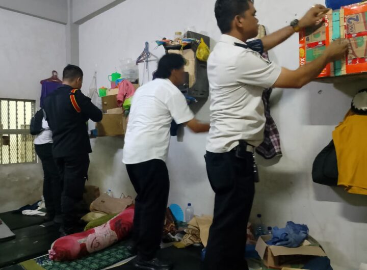 Lapas Kelas IIA Binjai Dirazia Tim Gabungan, Tegaskan Perang Terhadap Halinar