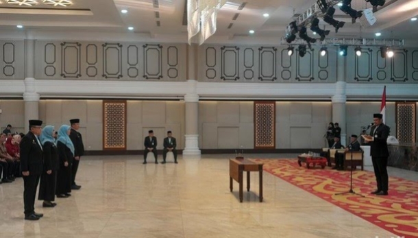 Bobby Nasution Lantik 4 Pejabat Eselon II, Asal Medan Kian Mendominasi