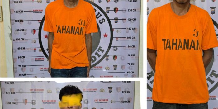 Tim Gabungan Amankan 3 Pelaku Tawuran di Belawan, Disita Celurit 