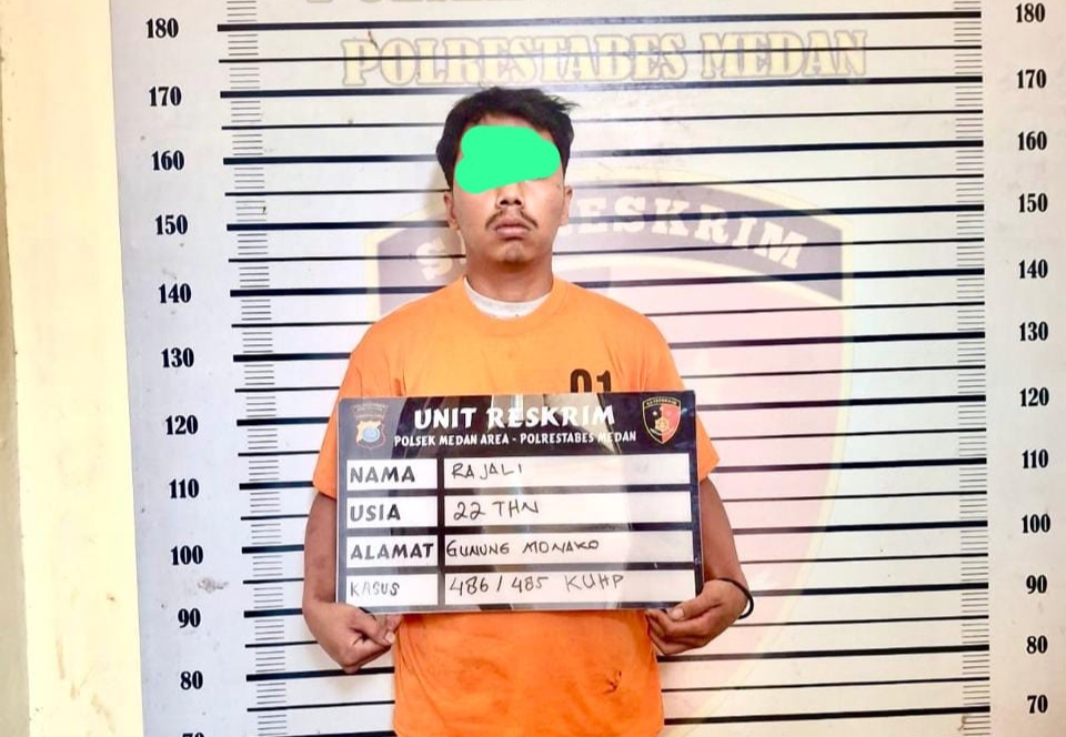 3 Bulan Buron, Polsek Medan Area Tangkap Pelaku Penggelapan Uang Toko Roti dan Motor
