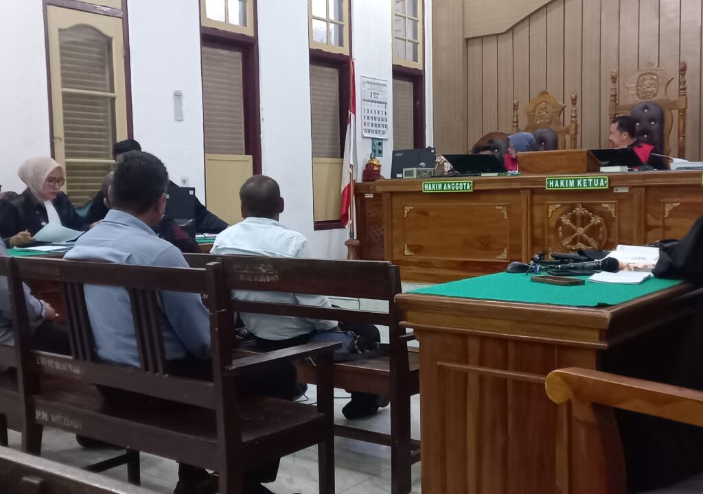 Sidang Korupsi di PR PT Bank Sumut Rp6 Miliar, 4 Mantan Atasan Terdakwa Rini  Dicecar di Pengadilan Tipikor Medan