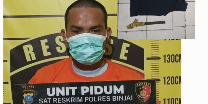 Terduga pelaku curat yang berhasil diamankan tim cobra Polres Binjai