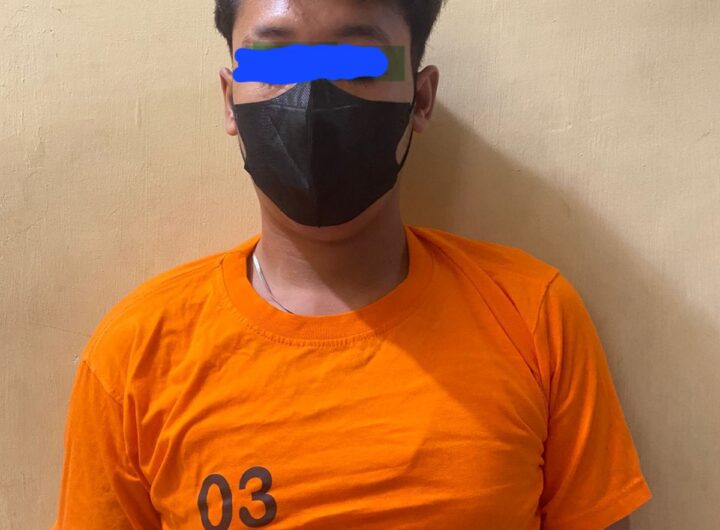 Terduga pelaku ranmor inisia KA diamankan petugas Reskrim Polsek Binjai Timur