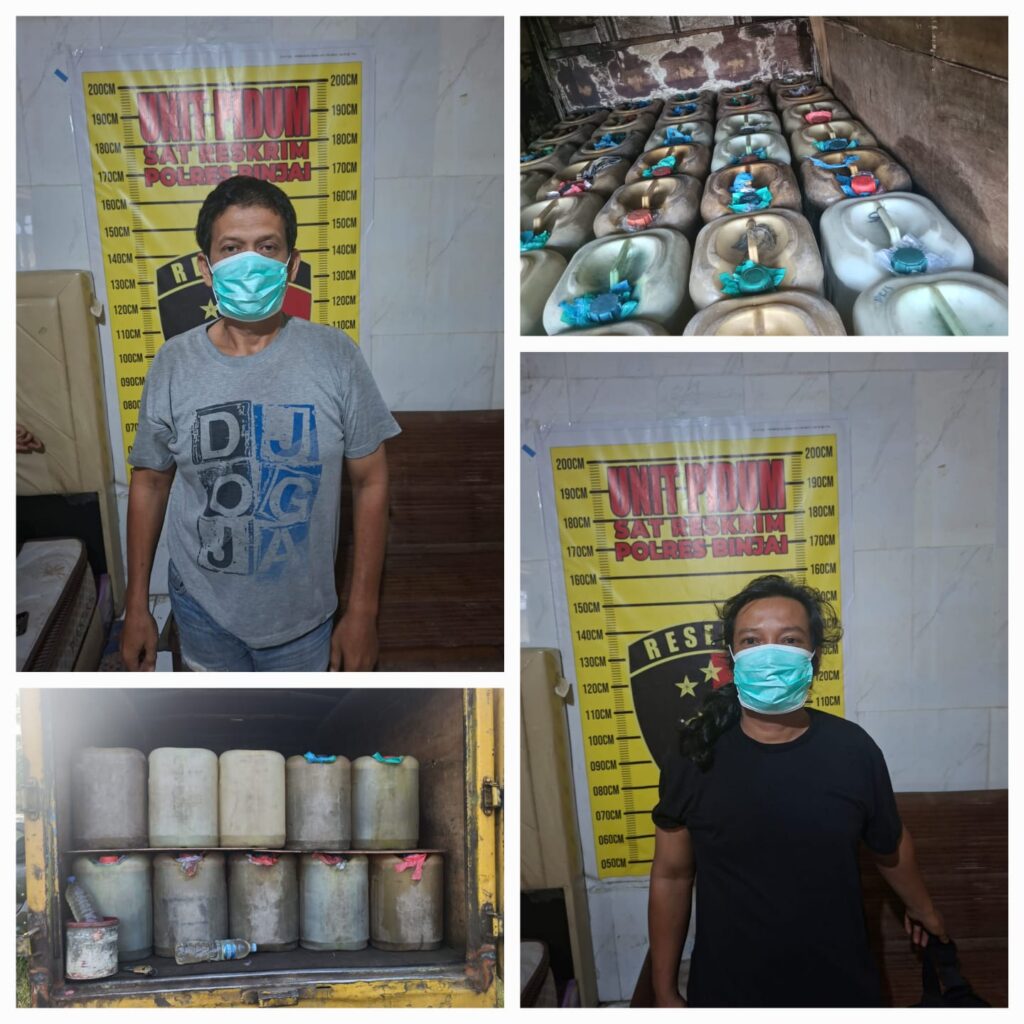 Polres amankan terduga pelaku penjual minyak tanah ilegal