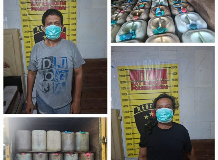 Polres amankan terduga pelaku penjual minyak tanah ilegal