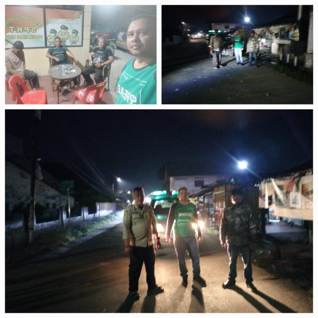 masyarakat mencekam kapolsek terjun langsung bubarkan tawuran remaja