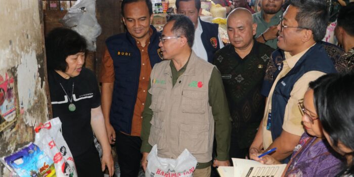 Satgas Pangan Polda Sumut Bersama Bapanas RI Sidak Pusat Pasar Medan, Stok Beras dan Minyakita Aman