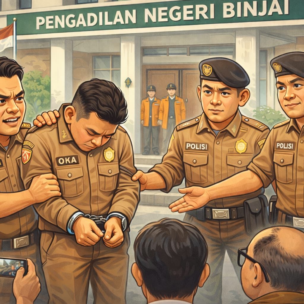 Perwira Melati Tiga Mabes Polri Turun ke-Lapas Binjai, ini Kronologinya?