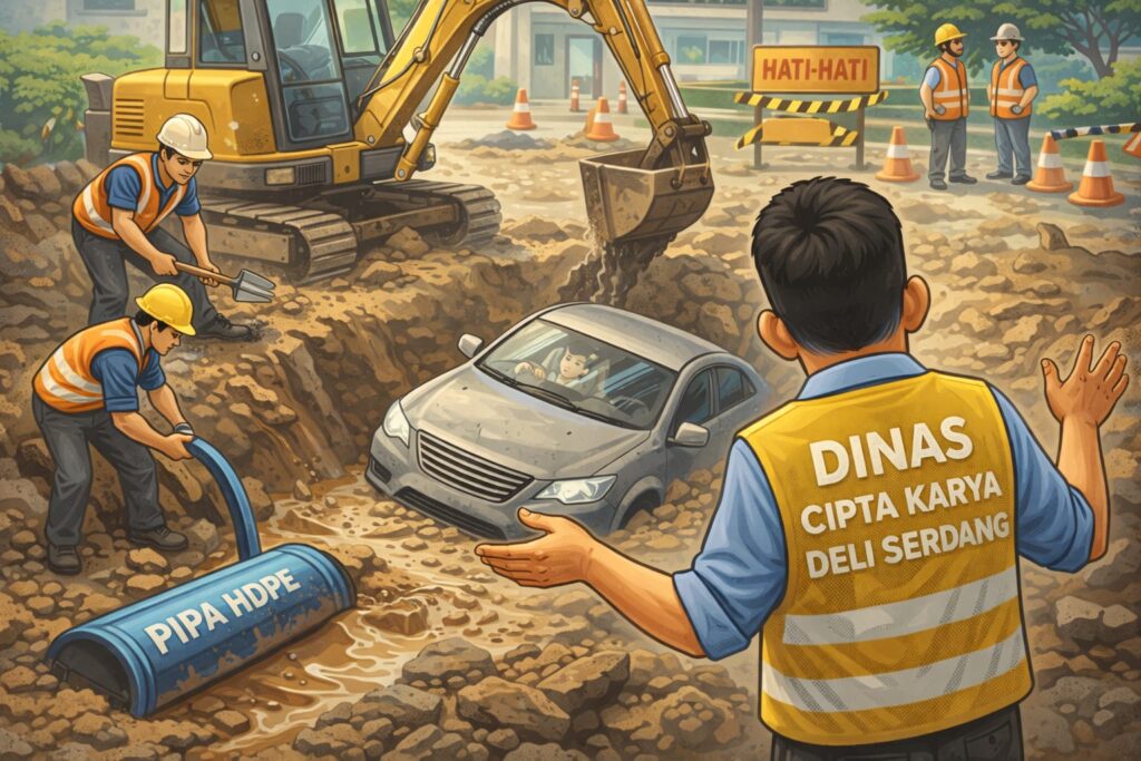 Proyek SPAM Milyaran Rupiah Diduga Terkesan Asal, Praktisi Hukum Desak Kejatisu Periksa  