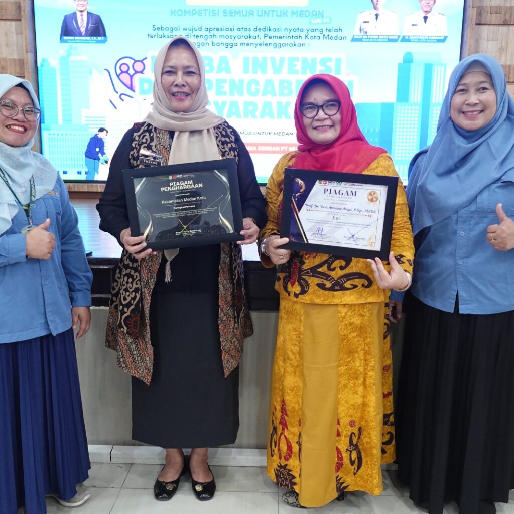 ​Inovasi Digital Unggul, Medan Kota Dinobatkan sebagai Kecamatan Terbaik di IGA 2025