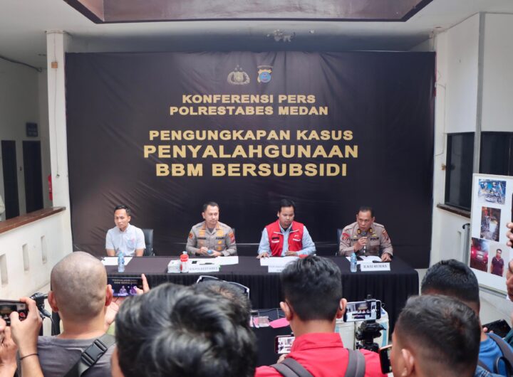 Polrestabes Medan Tangkap 10 Pelaku Penyalahgunaan BBM Bersubsidi