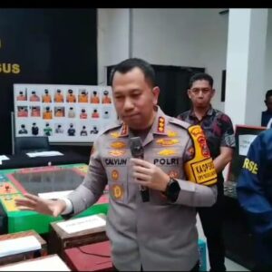 Selama 100 Hari, Polrestabes Medan Ungkap 33 Kasus Judi
