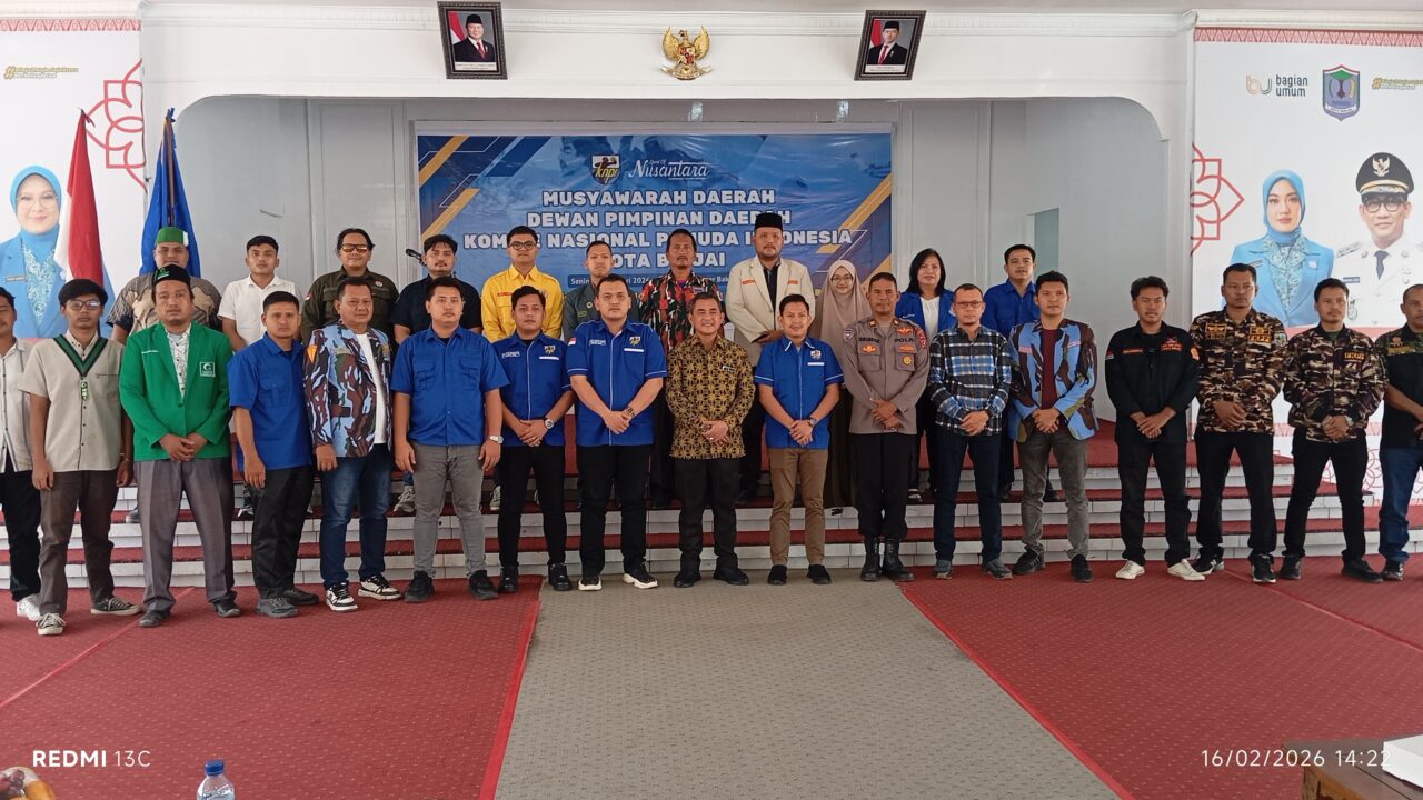 Ibrahim Buzhier Terpilih Aklamasi Jadi Ketua KNPI Kota Binjai Periode 2026-2029