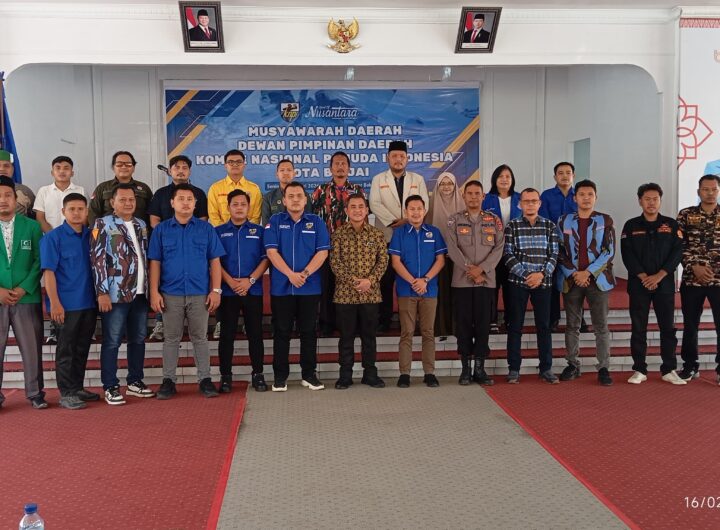 Ibrahim Buzhier Terpilih Aklamasi Jadi Ketua KNPI Kota Binjai Periode 2026-2029