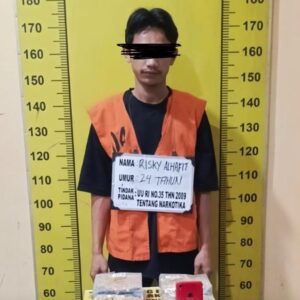 Polresta Deli Serdang Gagalkan Peredaran 6 Kg Sabu asal Aceh, 1 Pelaku Ditangkap 